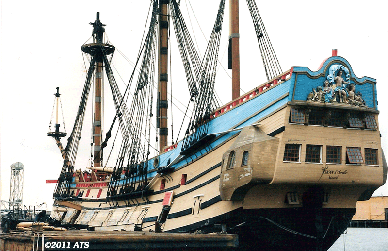 Replica of 16th century French Caravelle Replica of 16th century French Caravelle
